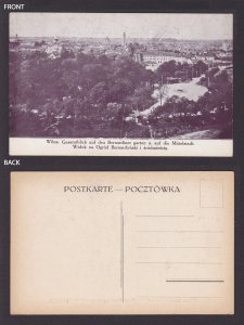 LITHUANIA, Vintage postcard, Vilnius, Bernardinai Garden, Unposted