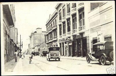 mexico, TAMPICO, Unknown Street, Oldsmobiles 1920s RPPC