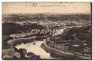 Old Postcard Lyon Vue Generale De Vaise