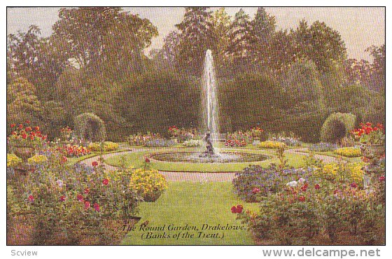 The Round Garden, Banks Of The Trent, DRAKELOWE, South Derbyshire, England, U...