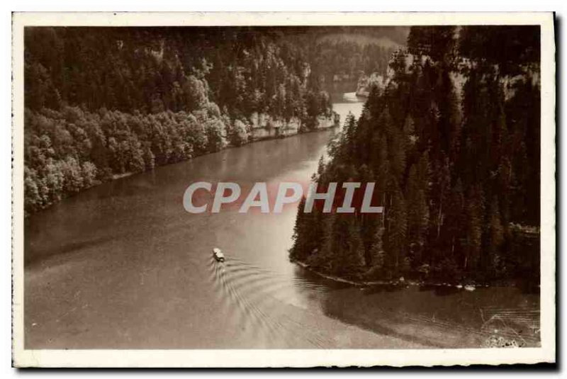 Postcard Old Lake or Villers Defile Doubs Basins of Doubs