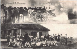 Netherlands Groeten uit Harskamp Het Avondschot Vintage Postcard 03.83