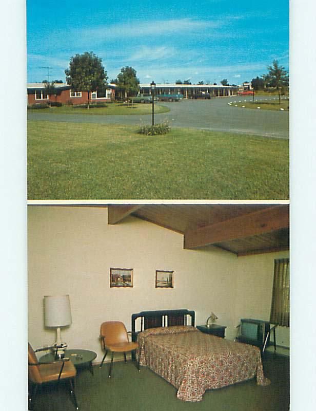 Unused Pre-1980 BONNIE BELLE MOTEL Kewaskum Wisconsin WI s5457