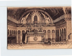 Postcard Chapelle Notre-Dame-sous-Terre, Cathédrale de Chartres, France
