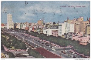 Avenida 9 De Julio, BUENOS AIRES, Argentina, PU-1954