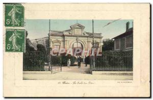 Old Postcard Chatou La Salle des fetes