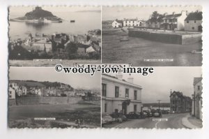 tp9860 - Cornwall - Multiview x 4 Various Scenic Views around Marazion- postcard