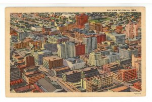 NE - Omaha. Aerial View ca 1937