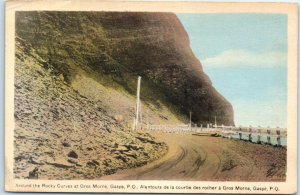 M-39013 Around the Rocky Curves at Gros Morne Gaspé Canada