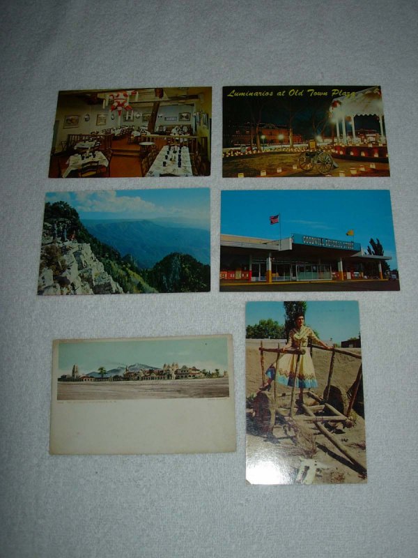 Albuquerque NM - Lot Of 6 Great Vintage Postcards - x0563