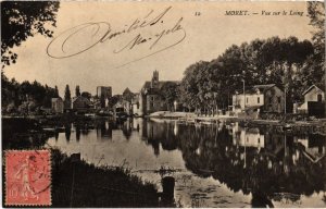 CPA MORET-sur-LOING Vue sur le Loing (1299833)