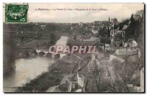 Poitiers Old Postcard The valley Clain View from the tower l & # 39oiseau