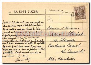 Modern Postcard Villefranche-sur-mer
