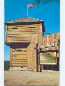 Pre-1980 TOWN VIEW SCENE Ft. Fort Macleod Alberta AB p9238