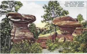 Toad and Toad Stools Garden of the Gods Colorado Springs Colorado