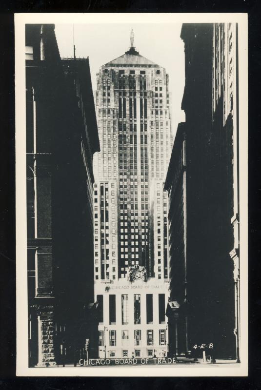 Chicago, Illinois/IL Photo Postcard, Chicago Board Of Trade