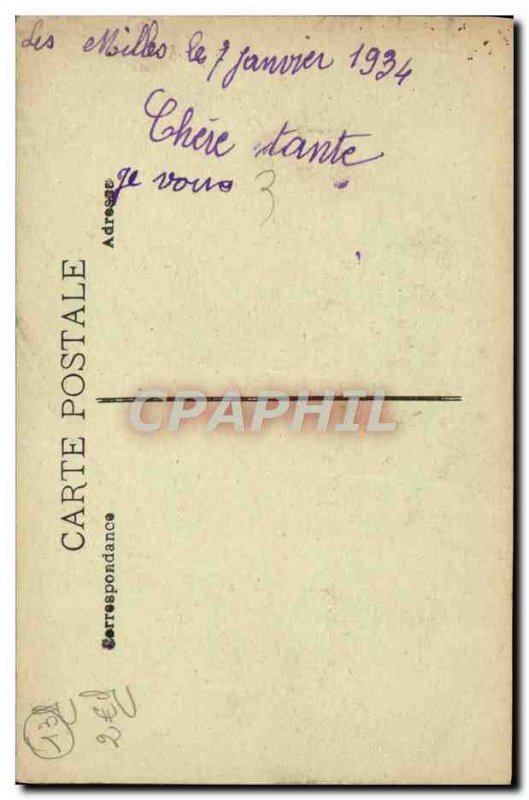 Old Postcard Aix en Provence Courthouse