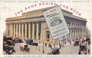 Illinois Trust and Savings Bank Chicago Illinois 1918 advertising postcard