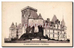 Old Postcard Chateau La Rochefoucauld