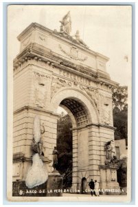 c1940's Arco De La Federacion Caracas Venezuela RPPC Photo Postcard