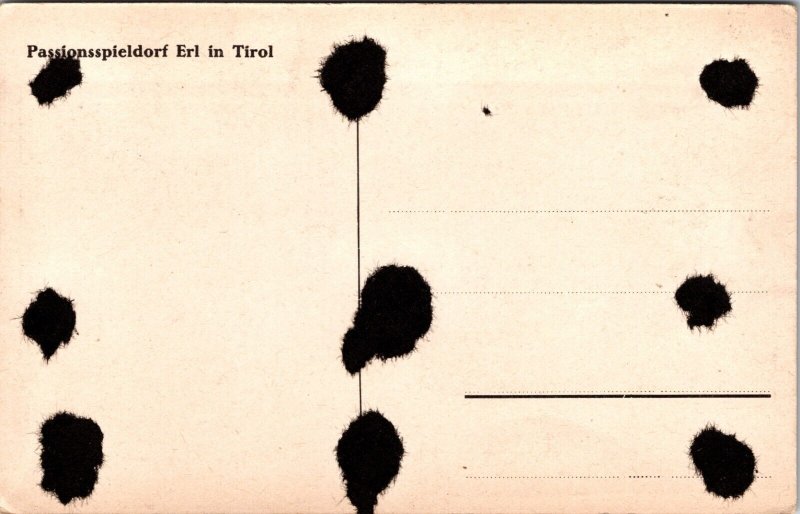 Passion Play Village  Erl in Tyrol Postcard