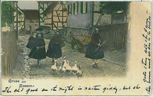 33148 - postcards VINTAGE POSTCARD: GERMANY - GREETING FROM HESESSE -