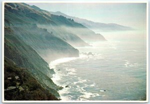 Postcard - Misty Trail Along Scenic Highway 1 - California