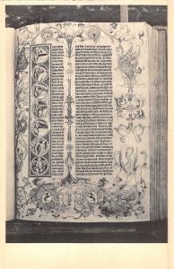 BF9610 page du manuscrit biblia latina museum plantin more art