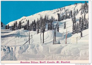 One of the many ski slopes at Sunshine Village, Banff, Alberta, Canada, 50-70