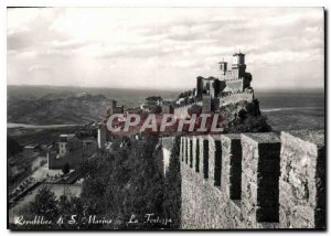 Postcard Modern Repubblica di S Marino Fortezza