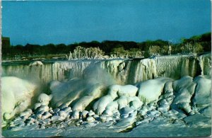 Canada Niagara Falls American Falls In Winter