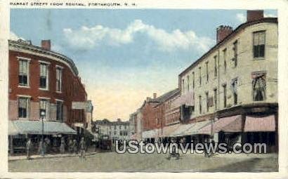 Market Street in Portsmouth, New Hampshire