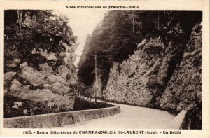 CPA Route de Champagnole a St Laurent (1265808)