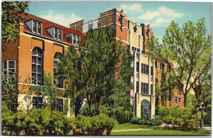 Postcard MI Ann Arbor -Michigan League Building of the University of Michigan