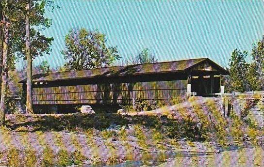 Covered Bridge Among The Old Timers Vermont