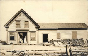 Prospect Ferry ME Ringsbury or Kingsbury Store c1910 Real Photo Postcard