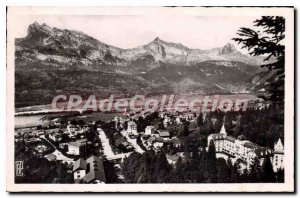 Old Postcard Le Fayet Vue Generale And Aiguilies From Warrens