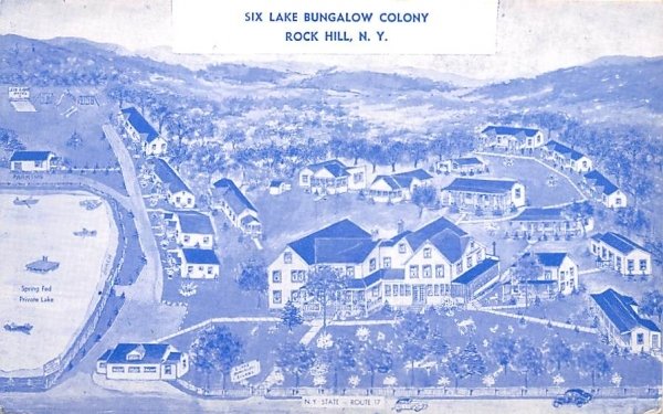 Six Lake Bungalow Colony Rock Hill, New York