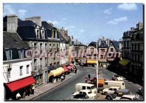 Modern Postcard Auray Old Houses On The Square