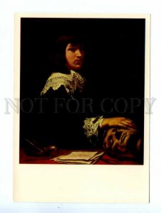 540213 USSR 1970s years Jean Daret self-portrait Hermitage Aurora old