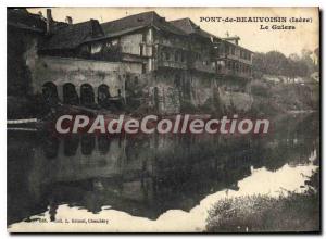 Old Postcard Pont De Beauvoisin The Guiers