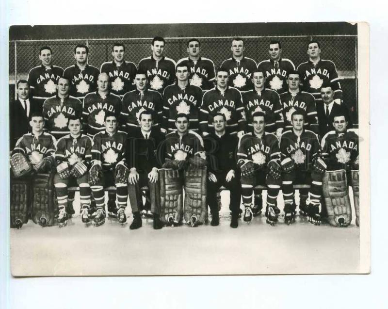 250931 CANADA ICE hockey team olympiad INNSBRUCK 1964 year