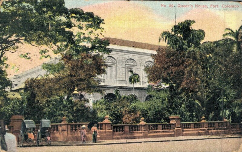 Sri Lanka Queens House Fort Colombo Ceylon 04.77