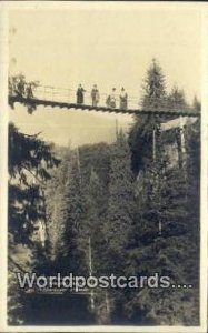 Suspension Bridge Capiland Canyon, N Vancouver Canada Unused 