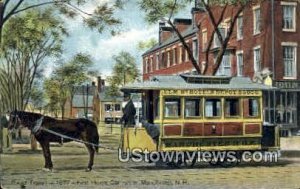 First Horse Car - Manchester, New Hampshire NH  