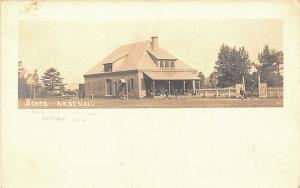 Lawrence MA State Arsenal Early View RPPC Postcard