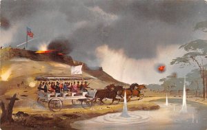 Civil War, Freedomland Visitors Civil War Postcard