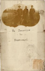 CPA AK Un Souvenir de MAURECOURT - carte photo (215435)