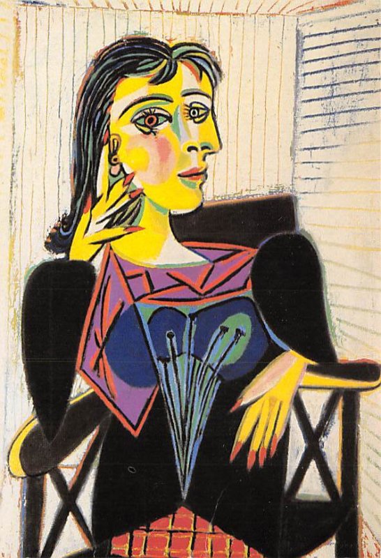Portarit At Dora Maar, By Pablo Picasso 
