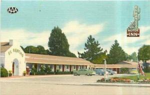 CA, Santa Cruz, California, El Ranch Motor INN, E.B. Thomas 90811